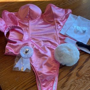 PLAYBOY BUNNY COSTUME   8 Piece Set